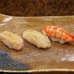 にぎり鮨 一五〇 - 海老三昧