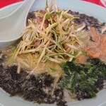 ラーメンショップ 椿 - クロバラネギラーメン♪