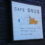 Cafe Snug - おっちゃんがかわいい看板