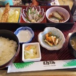 和食レストランとんでん - 旨いわし巴定食（税込1,089円）