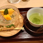 津の守坂 小柴 - 冷菓子とお茶