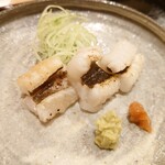 津の守坂 小柴 - お造：穴子炙り