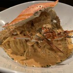 MILLE FIORI - 渡り蟹のクリームパスタ（大盛り）