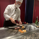 銀座鉄板焼き 肉一凛宮 - 