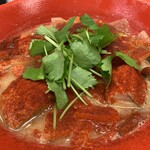 極楽うどん TKU - 極赤師っぽく酒粕うどん（¥960）