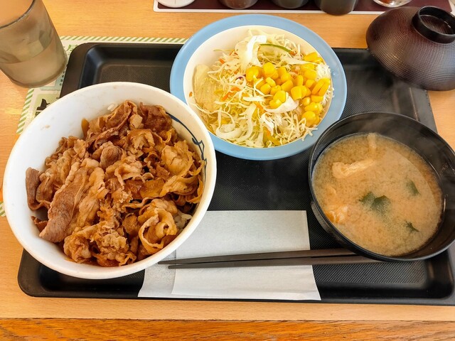 Matsuya Tsuruhashi Ten - Tsuruhashi/Gyu-don (Beef bowl