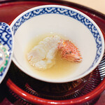 すし 良月 - 毛蟹、スッポン出汁で