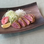 Akagi beef fillet cutlet set