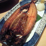 魚や一丁 - 積丹産開き真ほっけ焼き　609円