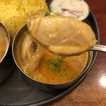 チーズケーキと彩りカレー Luna piena - 