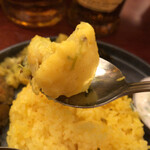 チーズケーキと彩りカレー Luna piena - 