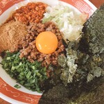 あづまや - 『台湾まぜそば』850円　海苔増し