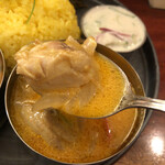 チーズケーキと彩りカレー Luna piena - 