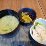 九州の旬 博多廊 - スープ・小鉢・漬物