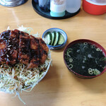 みたか食堂 - ソースかつ丼。