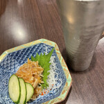 和風創作料理ぼんまり - 梅水晶　ハイボールとペアリング！