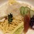 聖兆 - 料理写真:生湯葉フカヒレ冷麺　白濁豆乳スープ