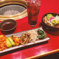 焼肉 綾小路 - 和（なごみ）コース ナムル&サラダ