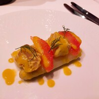 キノシタ - ⚫「ホワイトアスパラガス　ホタテ  グレープフルーツ」