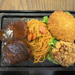 わ楽 - おかず　上から