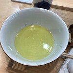 飯田商店 - この塩の漬け汁最高だった