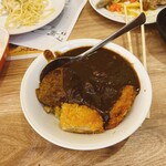 西海橋コラソンホテル - 〆カツカレーにしてみた！