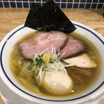 手打式超多加水麺 ののくら - 特製ラーメン塩(1,250円)