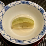 豪龍久保 - 賀茂茄子 煮浸し