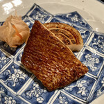 豪龍久保 - のどぐろ焼 新玉ねぎ ほおずき