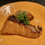 豪龍久保 - 桜鱒 照り焼き きたあかり 花山椒