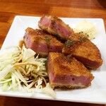 Motsuyaki Paradaisu Fuji - ハムカツ：490円+税 (2022/4)