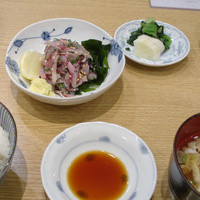 新宿割烹 中嶋 - いわし刺身定食
