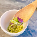 スープとカレー ボンジョルネ - ●リゾット
      小松菜とほう葉のリゾット