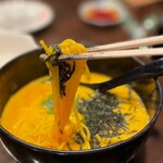 ひとし 石敢當店 - うにソースそうめんちゃんぷる