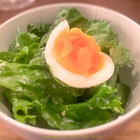 イレール人形町 - サラダの葉野菜シャキシャキ