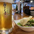 酔らんねゑ - 料理写真:お通しのサラダと生ビール