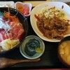 食事処 禅 - 中トロ丼と焼肉(850円)