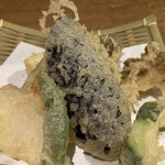 草庵 - 天ぷら盛り合わせ