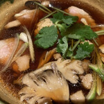 草庵 - 鴨のつけ汁