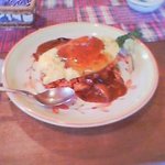 二十番地 - きのこのオムライス