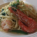 レストランローズガーデン - ランチのパスタ