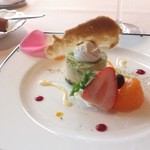 レストランローズガーデン - ランチのデザート