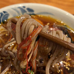 一寸亭 - ピリ辛つけそばアップ