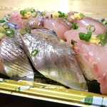 角上魚類 - あじ寿司