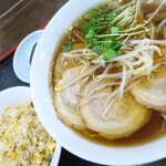 一寛 - チャーシューメン＆半チャーハン
