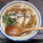 烈志笑魚油 麺香房 三く - 