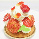 パティスリー ユウ ササゲ - サントノーレ　ベルガモット　フランボワーズ