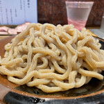 中華蕎麦 とみ田 - 全粒粉縮れ極太麺