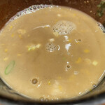 中華蕎麦 とみ田 - スープ割