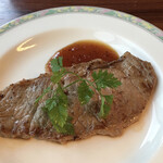 鳴子ホテル - ステーキ。